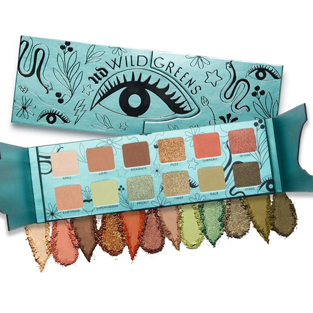 Rare Urban Decay Wild Greens Palette - Used once